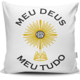 Almofada Meu Deus Meu Tudo