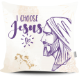 Almofada Eu Escolho Jesus- I Choose Jesus