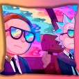 Almofada Rick and Morty