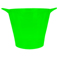 Balde de Gelo Fosco Verde Fluor