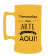Caneca Fosco Amarelo Ouro de 300 ml