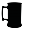 Caneca Fosco Preto de 300 ml