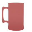 Caneca Fosco Rose Gold de 300 ml