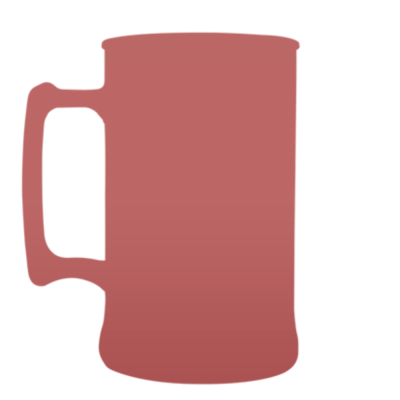 Caneca Fosco Rose Gold de 300 ml