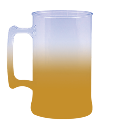 Caneca Jateada Amarelo Ouro 300 ml