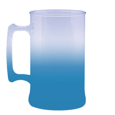Caneca Jateada Azul Bebê de 300 ml