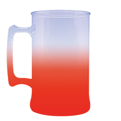 Caneca Jateada Laranja de 300 ml