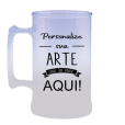 Caneca Jateada Branco de 300 ml