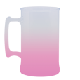 Caneca Jateada Rosa Bebe de 300 ml
