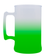 Caneca Jateada Verde 300 ml