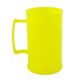 Caneca Acrílica Amarelo Claro de 430 ml