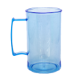 Caneca Acrílica Azul Neon de 430 ml