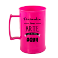 Caneca Rosa de 300 ml.