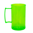 Caneca Acrílica Verde Neon de 430 ml