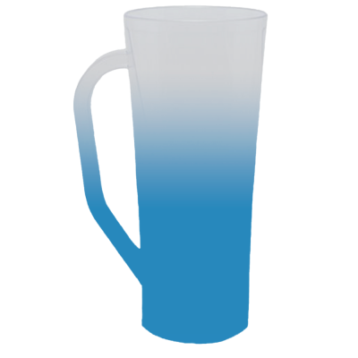 Caneca Long Jateada Azul Bebê