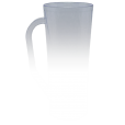 Caneca Long Jateada Branca