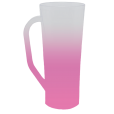 Caneca Long Jateada Rosa Bebê