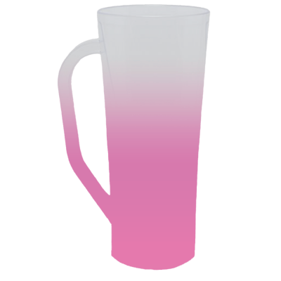 Caneca Long Jateada Rosa Bebê