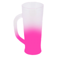 Caneca Long Jateada Rosa Fluor