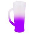 Caneca Long Jateada Roxo Fluor