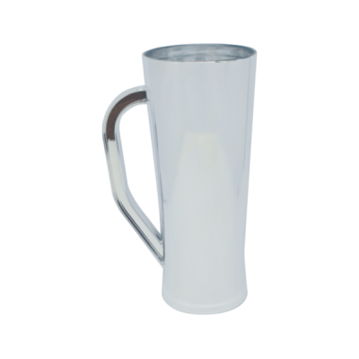 Caneca Long Prata Metalizado