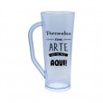 Caneca Long Azul Neon