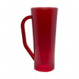 Caneca Long Vermelho Translúcido