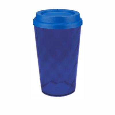 Copo Twister com Tampa Bucks Azul 480 ml