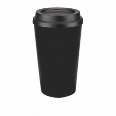 Copo Twister com Tampa Bucks Preto 480 ml