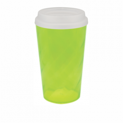 Copo Twister com Tampa Bucks Verde Neon 480 ml