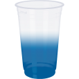  Copo Descartável Jateado Azul Bebê, 500 ml.