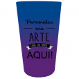 Copo Mega Twister Bicolor Azul Royal x Roxo Fluor 750 ml