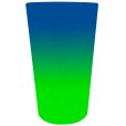 Copo Mega Twister Bicolor Azul Royal x Verde Fluor 750 ml