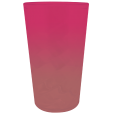 Copo Mega Twister Bicolor Rosa Fluor x Rose Gold 750 ml