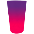 Copo Mega Twister Bicolor Roxo Fluor x Rosa Fluor 750 ml