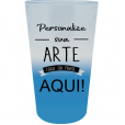 Copo Mini Twister Jateado Azul Bebe 300 ml