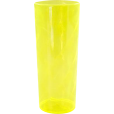 Copo Long Drink Amarelo Neon 350 ml.