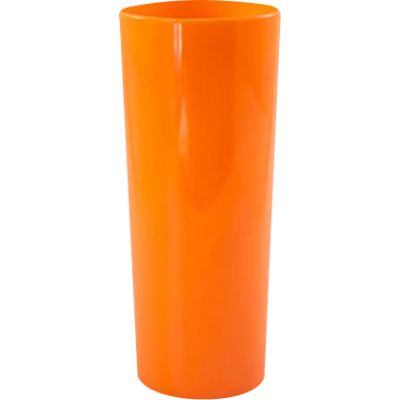 Copo Long Drink Laranja 350 ml.