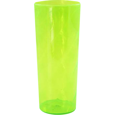 Copo Long Drink Verde Neon 350 ml.
