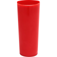 Copo Long Drink Vermelho 350 ml.