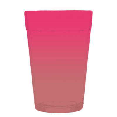 Copo Lagoinha Bicolor Rosa x Rose 190 ml