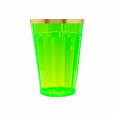 Copo Lagoinha Verde Neon Com Borda 190 ml