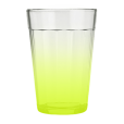 Copo Lagoinha Jateado Amarelo Fluor 190 ml