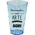 Copo Mega Twister Azul Neon