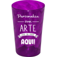 Copo Twister Roxo Translúcido 480 ml.