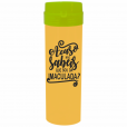 Coqueteleira Acaso não sabeis Jateado Fosco Amarelo Ouro 480ml