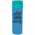 Coqueteleira Acaso não sabeis Jateado Fosco Azul Bebê 480ml