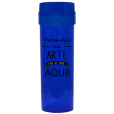 Coqueteleira Azul Royal Neon Translucido 480ml