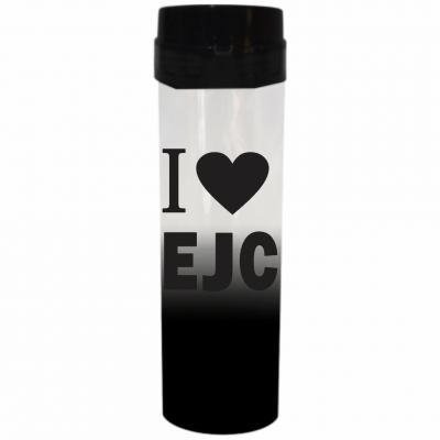 Coqueteleira I Love EJC Jateado Preto 480ml