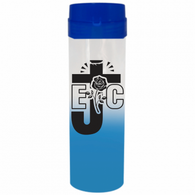 Coqueteleira EJC Jateado Azul Bebê 480ml